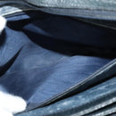 GUCCI GG Supreme Sherry Line Shoulder Bag PVC Navy Gold 904 02 013 Auth 138634-11