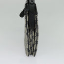 GUCCI GG Supreme Sherry Line Shoulder Bag PVC Navy Gold 904 02 013 Auth 138634-3