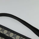 GUCCI GG Supreme Sherry Line Shoulder Bag PVC Navy Gold 904 02 013 Auth 138634-8