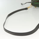 PRADA Shoulder Bag Nylon Khaki Gold Auth 138636-7