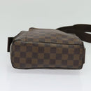 LOUIS VUITTON Damier Ebene Olaf PM Shoulder Bag N41442 LV Auth 138638-5