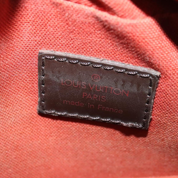 LOUIS VUITTON Damier Ebene Olaf PM Shoulder Bag N41442 LV Auth 138638