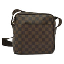 LOUIS VUITTON Damier Ebene Olaf PM Shoulder Bag N41442 LV Auth 138638-13