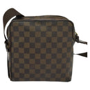LOUIS VUITTON Damier Ebene Olaf PM Shoulder Bag N41442 LV Auth 138638-2