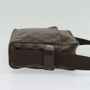 LOUIS VUITTON Damier Ebene Olaf PM Shoulder Bag N41442 LV Auth 138638-4