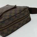 LOUIS VUITTON Damier Ebene Olaf PM Shoulder Bag N41442 LV Auth 138638-6