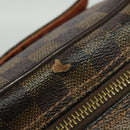 LOUIS VUITTON Damier Ebene Olaf PM Shoulder Bag N41442 LV Auth 138638-7