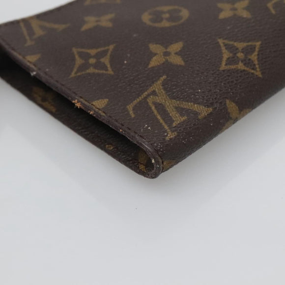 LOUIS VUITTON Monogram Bucket GM Accessory Pouch LV Auth 138640