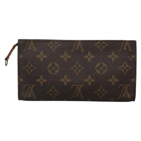 LOUIS VUITTON Monogram Bucket GM Accessory Pouch LV Auth 138640
