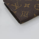 LOUIS VUITTON Monogram Bucket GM Accessory Pouch LV Auth 138640-14