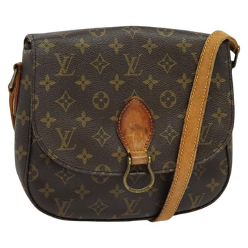 LOUIS VUITTON Monogram Saint Cloud GM Shoulder Bag M51242 LV Auth 138642