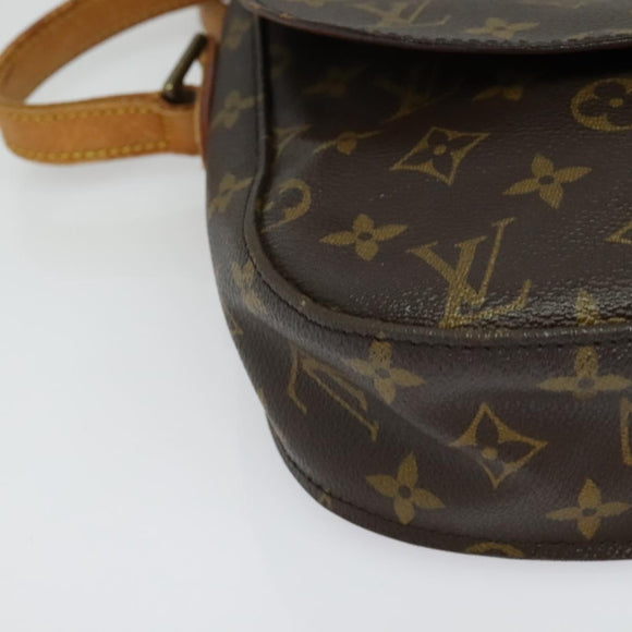 LOUIS VUITTON Monogram Saint Cloud GM Shoulder Bag M51242 LV Auth 138642