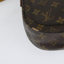 LOUIS VUITTON Monogram Saint Cloud GM Shoulder Bag M51242 LV Auth 138642-17