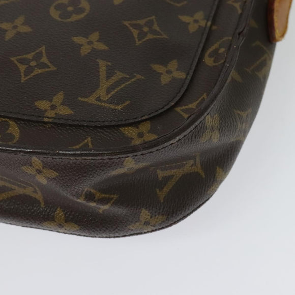 LOUIS VUITTON Monogram Saint Cloud GM Shoulder Bag M51242 LV Auth 138642