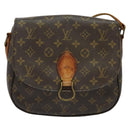 LOUIS VUITTON Monogram Saint Cloud GM Shoulder Bag M51242 LV Auth 138642-13