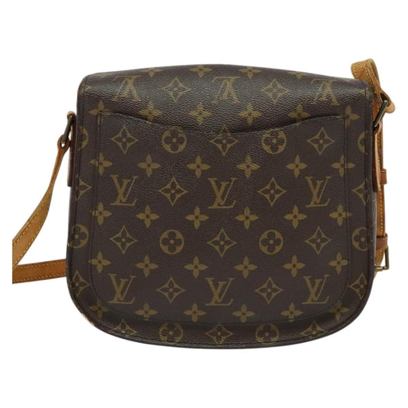 LOUIS VUITTON Monogram Saint Cloud GM Shoulder Bag M51242 LV Auth 138642
