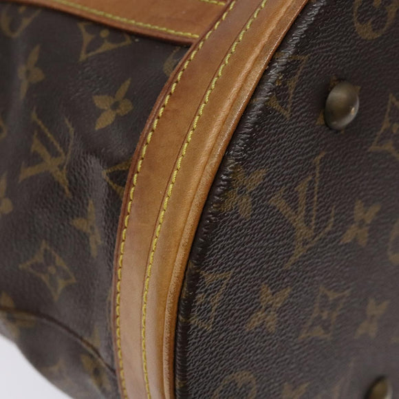 LOUIS VUITTON Monogram Bucket GM Shoulder Bag M42236 LV Auth 138643