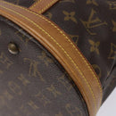 LOUIS VUITTON Monogram Bucket GM Shoulder Bag M42236 LV Auth 138643-12