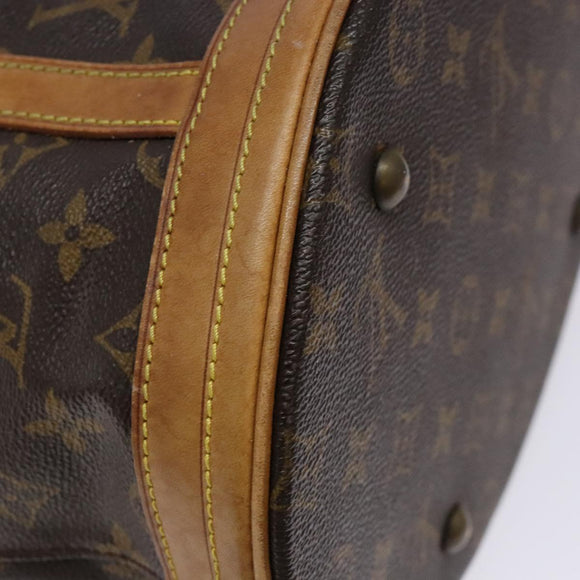 LOUIS VUITTON Monogram Bucket GM Shoulder Bag M42236 LV Auth 138643