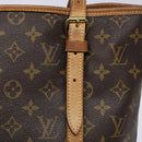 LOUIS VUITTON Monogram Bucket GM Shoulder Bag M42236 LV Auth 138643-14