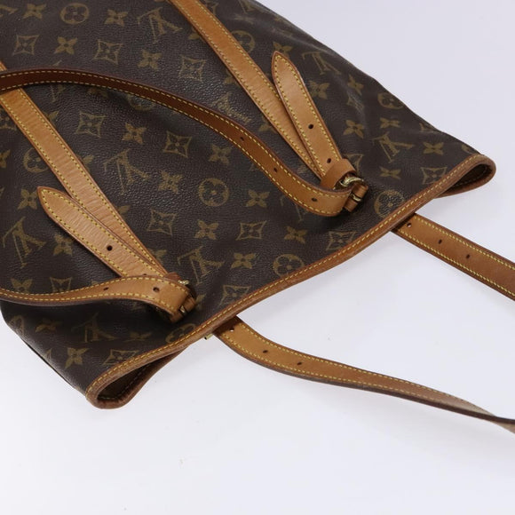 LOUIS VUITTON Monogram Bucket GM Shoulder Bag M42236 LV Auth 138643