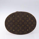 LOUIS VUITTON Monogram Bucket GM Shoulder Bag M42236 LV Auth 138643-9