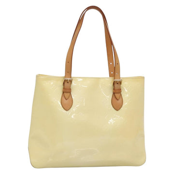 LOUIS VUITTON Monogram Vernis Brentwood Shoulder Bag Perle M91512 Auth 138653