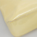 LOUIS VUITTON Monogram Vernis Brentwood Shoulder Bag Perle M91512 Auth 138653-14