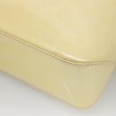 LOUIS VUITTON Monogram Vernis Brentwood Shoulder Bag Perle M91512 Auth 138653-15