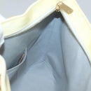 LOUIS VUITTON Monogram Vernis Brentwood Shoulder Bag Perle M91512 Auth 138653-18