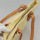 LOUIS VUITTON Monogram Vernis Brentwood Shoulder Bag Perle M91512 Auth 138653-6