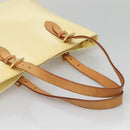 LOUIS VUITTON Monogram Vernis Brentwood Shoulder Bag Perle M91512 Auth 138653-7