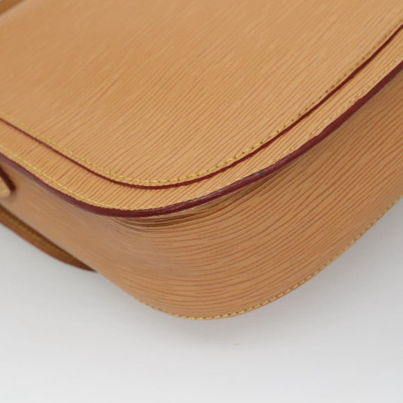 LOUIS VUITTON Epi Saint Cloud GM Shoulder Bag Beige M52196 LV Auth 138655