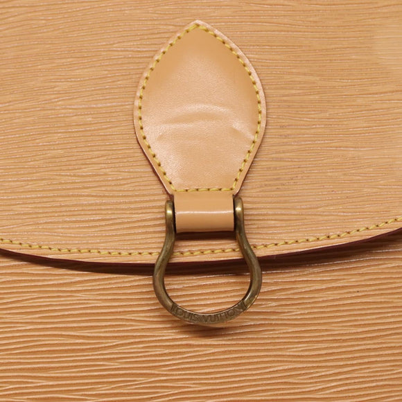 LOUIS VUITTON Epi Saint Cloud GM Shoulder Bag Beige M52196 LV Auth 138655
