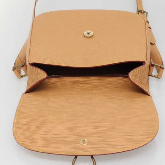 LOUIS VUITTON Epi Saint Cloud GM Shoulder Bag Beige M52196 LV Auth 138655