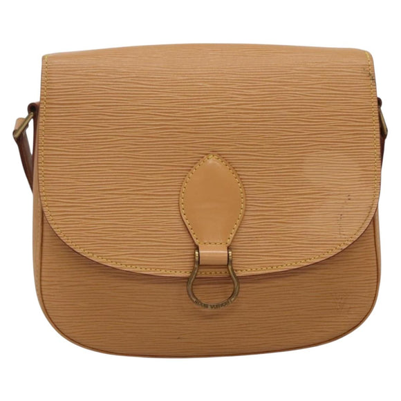 LOUIS VUITTON Epi Saint Cloud GM Shoulder Bag Beige M52196 LV Auth 138655