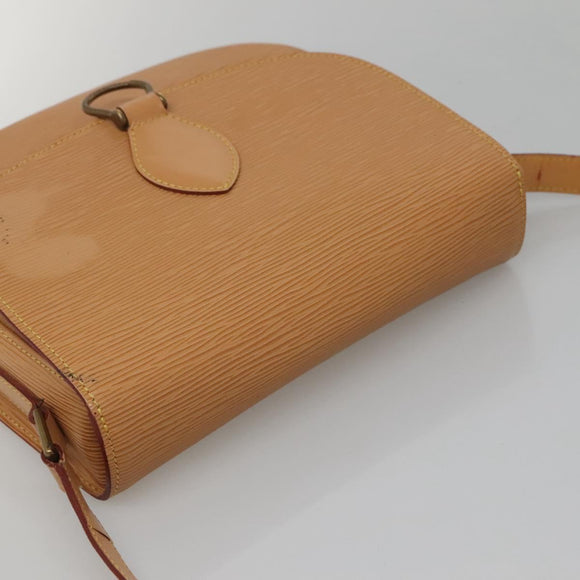 LOUIS VUITTON Epi Saint Cloud GM Shoulder Bag Beige M52196 LV Auth 138655