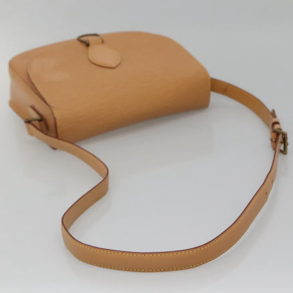 LOUIS VUITTON Epi Saint Cloud GM Shoulder Bag Beige M52196 LV Auth 138655