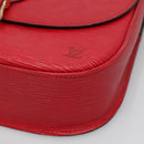 LOUIS VUITTON Epi Saint Cloud GM Shoulder Bag Red M52197 LV Auth 138659-15