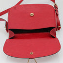 LOUIS VUITTON Epi Saint Cloud GM Shoulder Bag Red M52197 LV Auth 138659-20