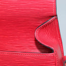 LOUIS VUITTON Epi Saint Cloud GM Shoulder Bag Red M52197 LV Auth 138659-21