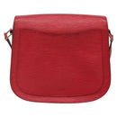 LOUIS VUITTON Epi Saint Cloud GM Shoulder Bag Red M52197 LV Auth 138659-2
