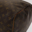 LOUIS VUITTON Monogram Keepall 55 Boston Bag M41424 LV Auth 138666-14