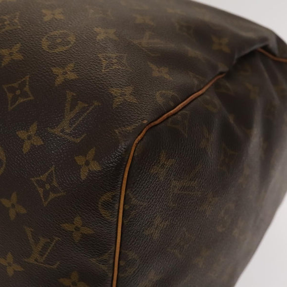 LOUIS VUITTON Monogram Keepall 55 Boston Bag M41424 LV Auth 138666