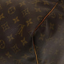 LOUIS VUITTON Monogram Keepall 55 Boston Bag M41424 LV Auth 138666-16
