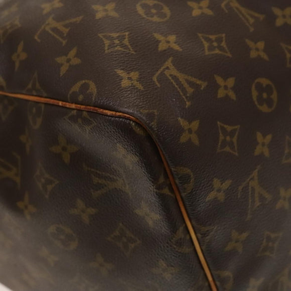 LOUIS VUITTON Monogram Keepall 55 Boston Bag M41424 LV Auth 138666
