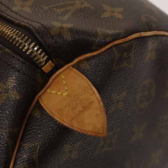 LOUIS VUITTON Monogram Keepall 55 Boston Bag M41424 LV Auth 138666