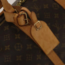 LOUIS VUITTON Monogram Keepall 55 Boston Bag M41424 LV Auth 138666-10