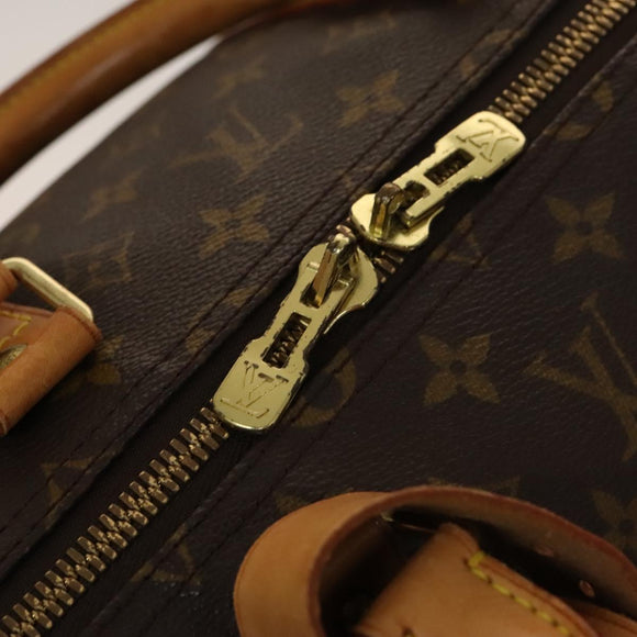 LOUIS VUITTON Monogram Keepall 55 Boston Bag M41424 LV Auth 138666