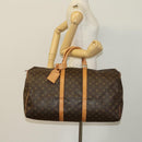 LOUIS VUITTON Monogram Keepall 55 Boston Bag M41424 LV Auth 138666-22